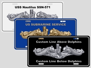 Dolphin License Plates (Personalized) 